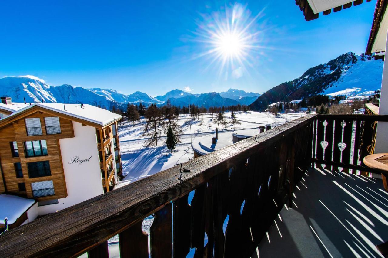 Haus Rhodania Mit Matterhornblick, Riederalp Mitte Buitenkant foto